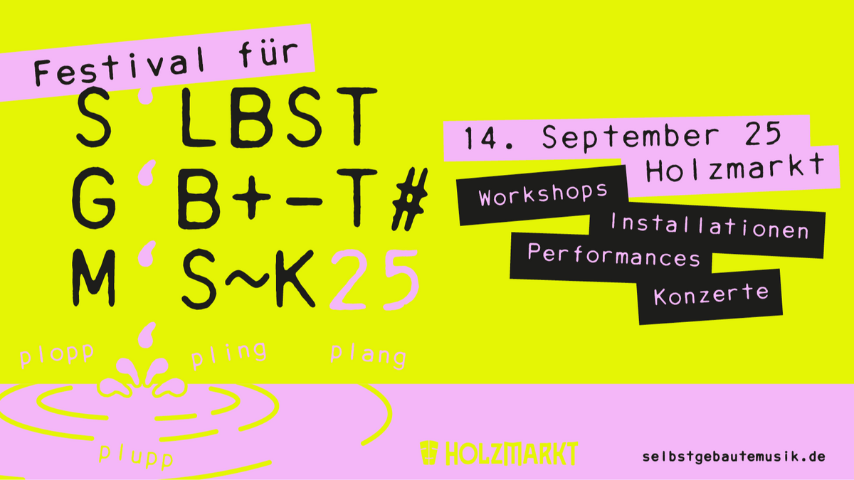 Festival
SelbstGebaute Musik 2025